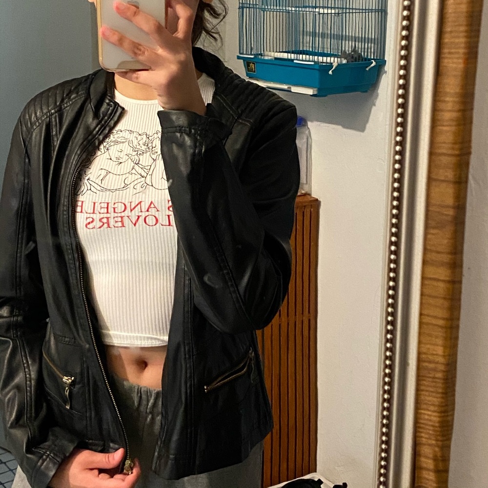 leather jacket